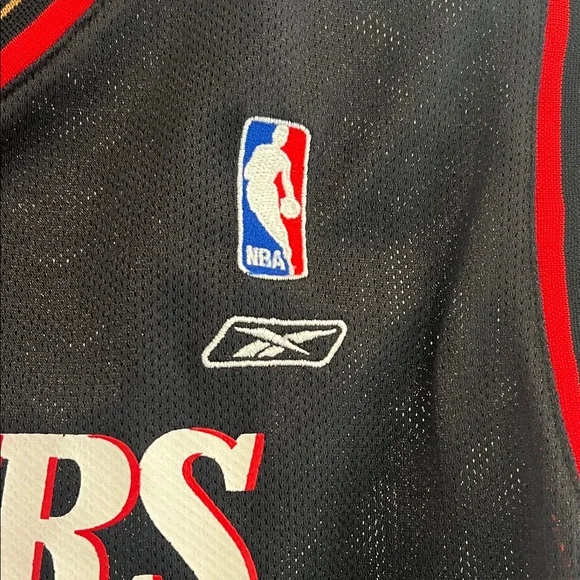 NBA Black and Red Sixers Jersey - Picture 3 of 6